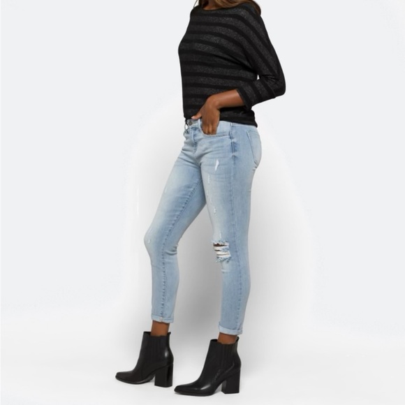 Studio Blue Kenova Skinny Roll Cuff Jeans - Picture 3 of 8